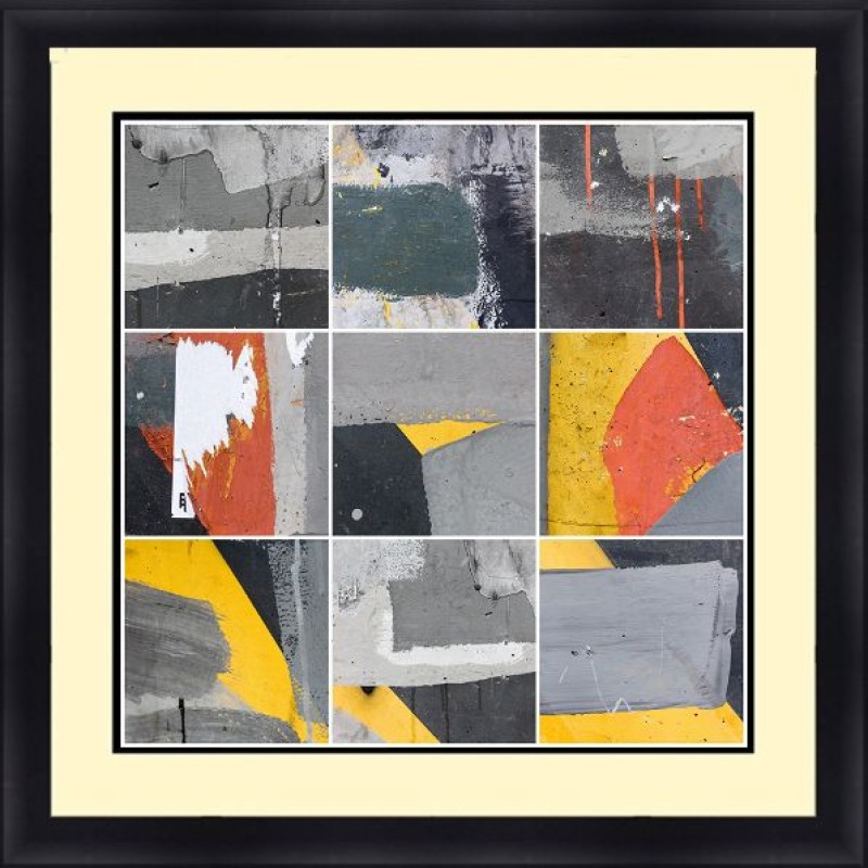 Abstract 30 x 30 Framed Available In Custom Sizes