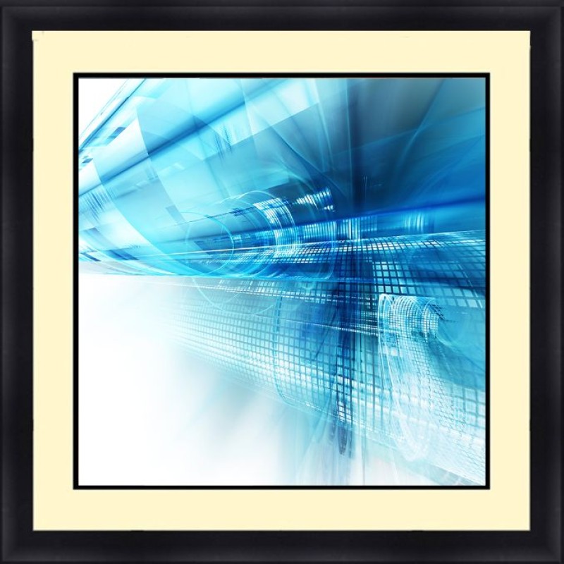 Abstract 30 x 30 Framed Available In Custom Sizes