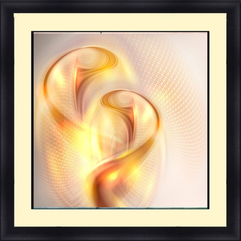 Abstract 30 x 30 Framed Available In Custom Sizes