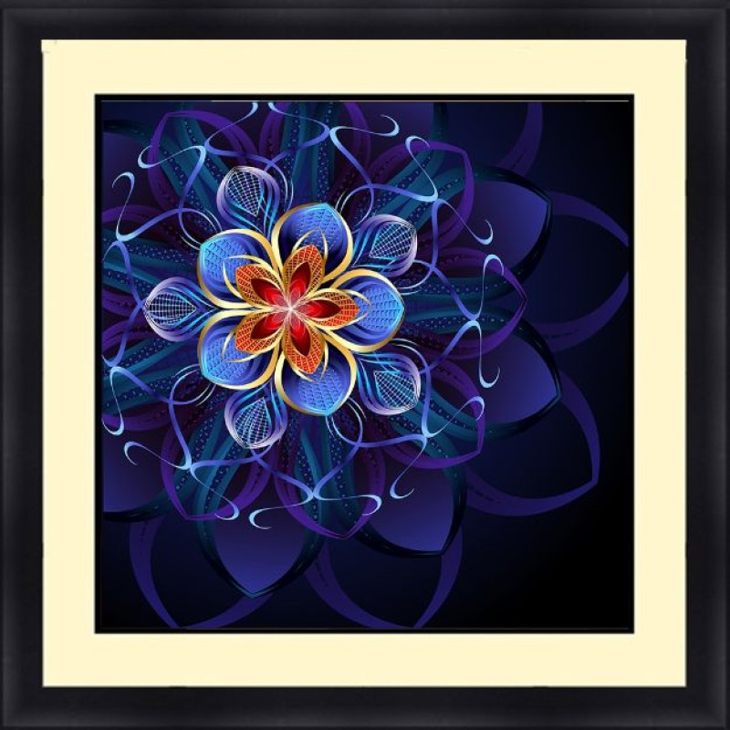 Abstract 30 x 30 Framed Available In Custom Sizes