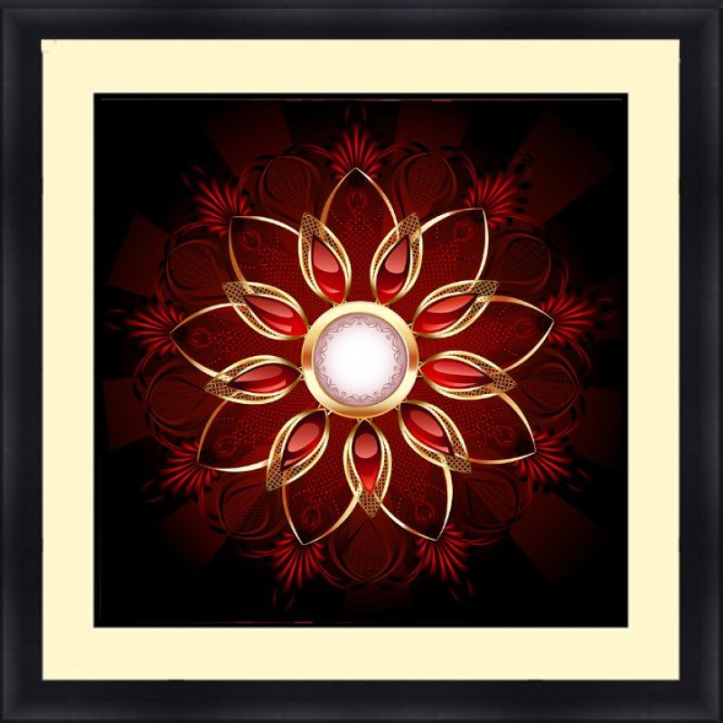 Abstract 30 x 30 Framed Available In Custom Sizes