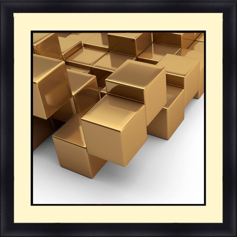 Abstract 30 x 30 Framed Available In Custom Sizes