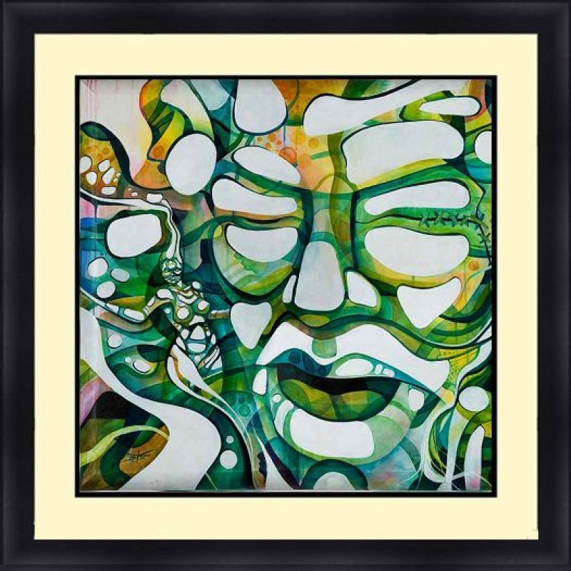 Abstract 30 x 30 Framed Available In Custom Sizes