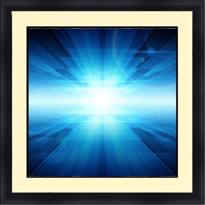Abstract 30 x 30 Framed Available In Custom Sizes
