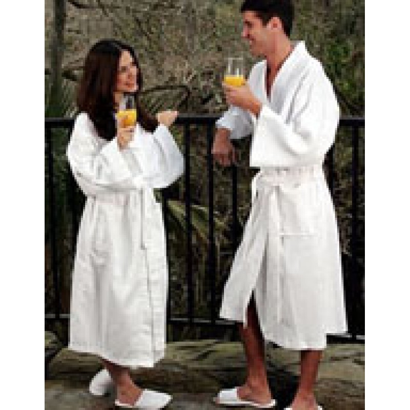 Honeycomb Waffleweave Robes: Kimono