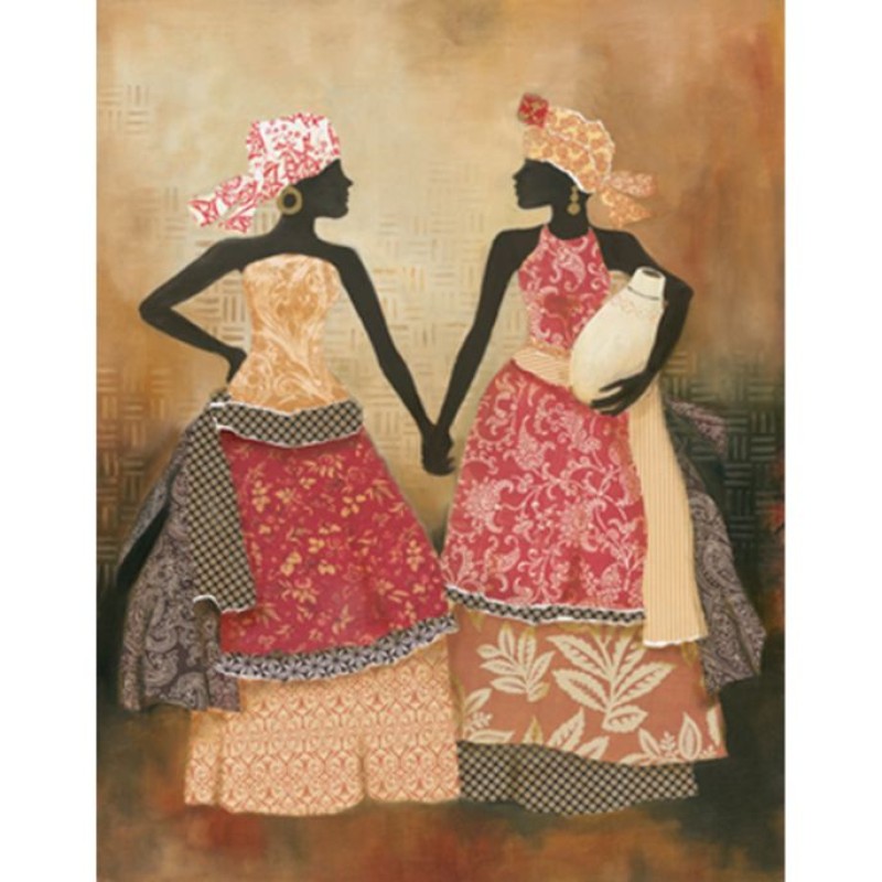 African American 24 x 36 Framed, Available In Custom Sizes