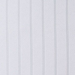 Satin Stripe White