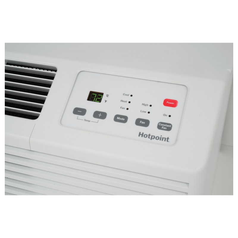 Hotpoint PTAC with Electric Heat 9,000 BTU, 230/208V, 15amp