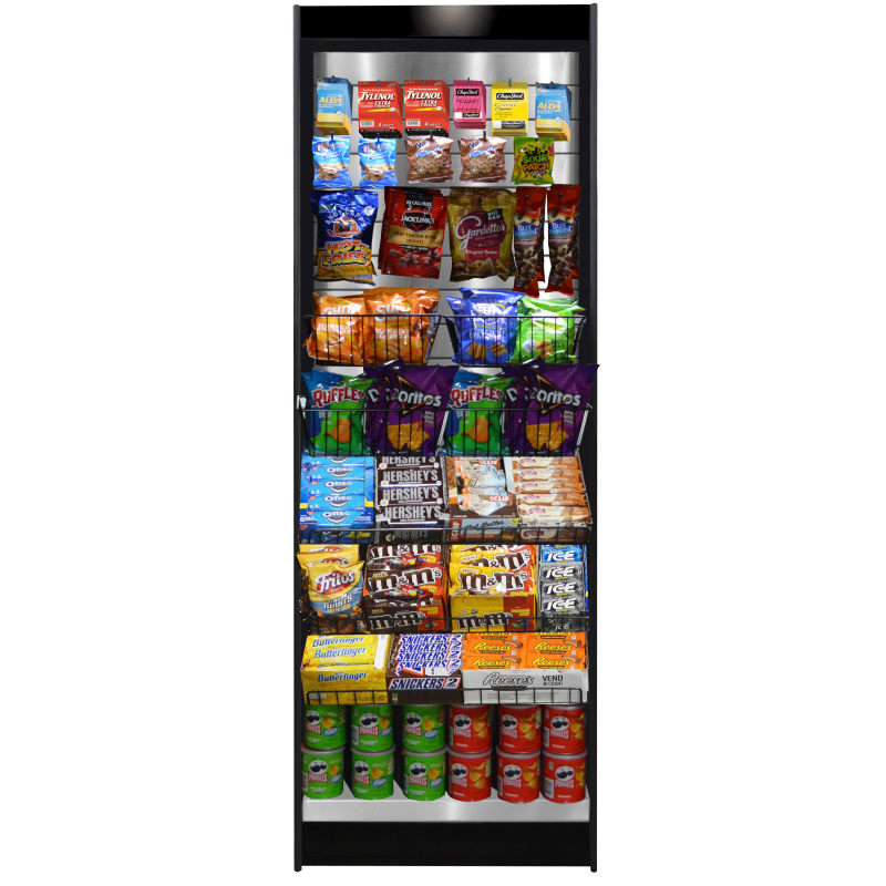 All State Manufacturing Micro Market Display Stand with LED Lighting – Model ASMMS 271-DS