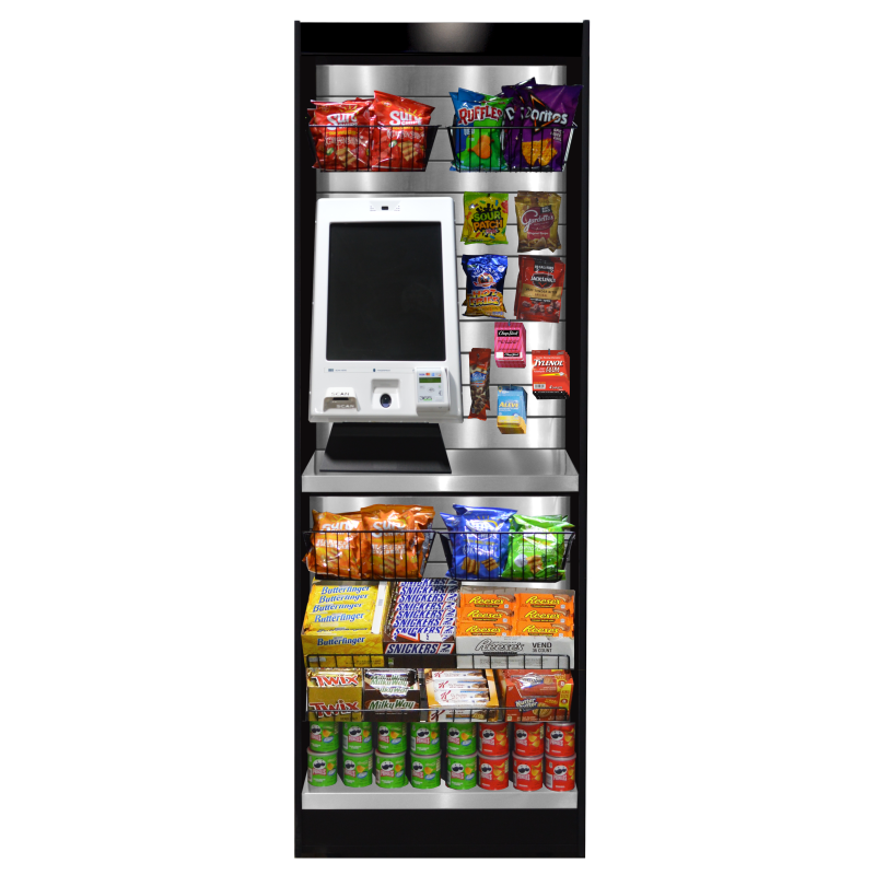 All State Manufacturing Micro Market Display Stand with Pay Station – Model ASMMS 272-KS