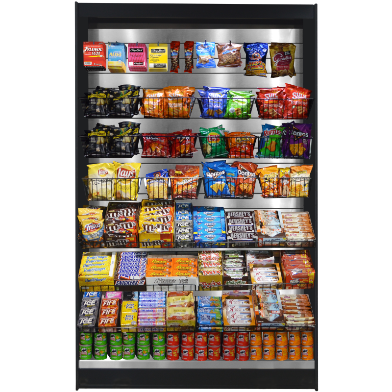 Large Micro Market Snack Display Stand – Model ASMMS 491-DS