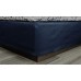 Box Spring Covers – Navy Modern Slipcover Style Polyester Box Spring Encasement