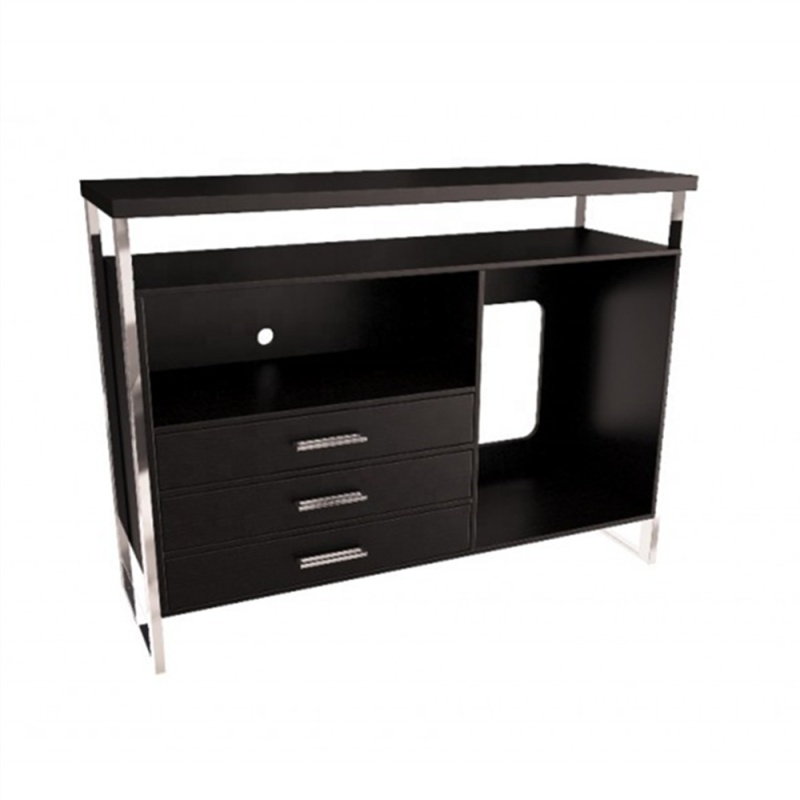 Steel Frame Hotel Bedroom Furniture Nightstand Hotel Furniture set