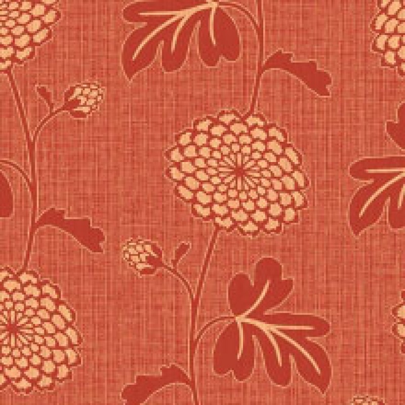 Chrysanthemum Print Wall Vinyl