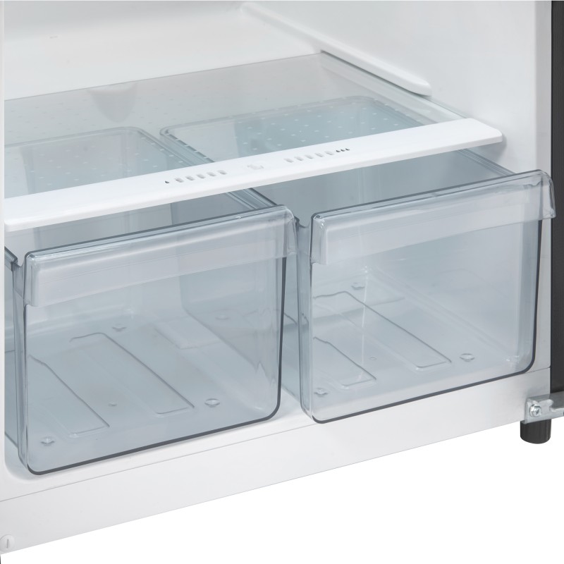 Danby 10.0 cu. ft. Apartment Size Top Mount Fridge in Stainless Steel DFF101B1BSSDB