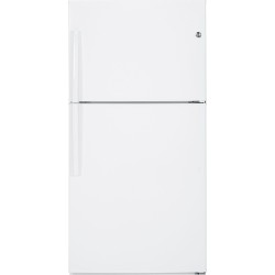 GE‚ ENERGY STAR‚ 21.1 Cu. Ft. Top-Freezer Refrigerator