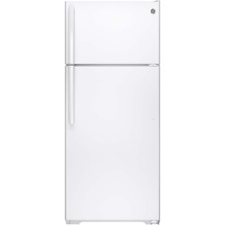 GE ENERGY STAR 15.5 Cu. Ft. Top-Freezer Refrigerator