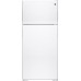 GE ENERGY STAR 15.5 Cu. Ft. Recessed Handle Top-Freezer Refrigerator