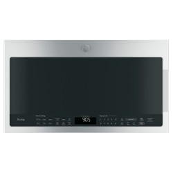 GE Profile Series 2.1 Cu. Ft. Over-the-Range Sensor Microwave Oven