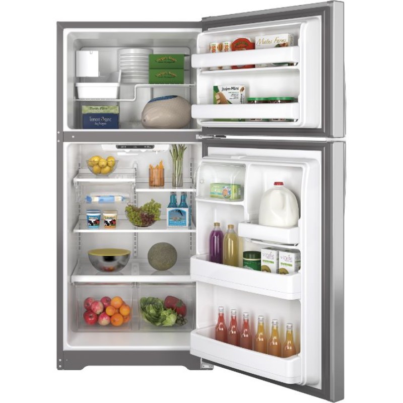 GE ENERGY STAR 18.2 Cu. Ft. Top-Freezer Refrigerator