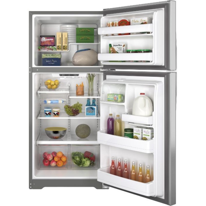 GE ENERGY STAR 18.2 Cu. Ft. Top-Freezer Refrigerator