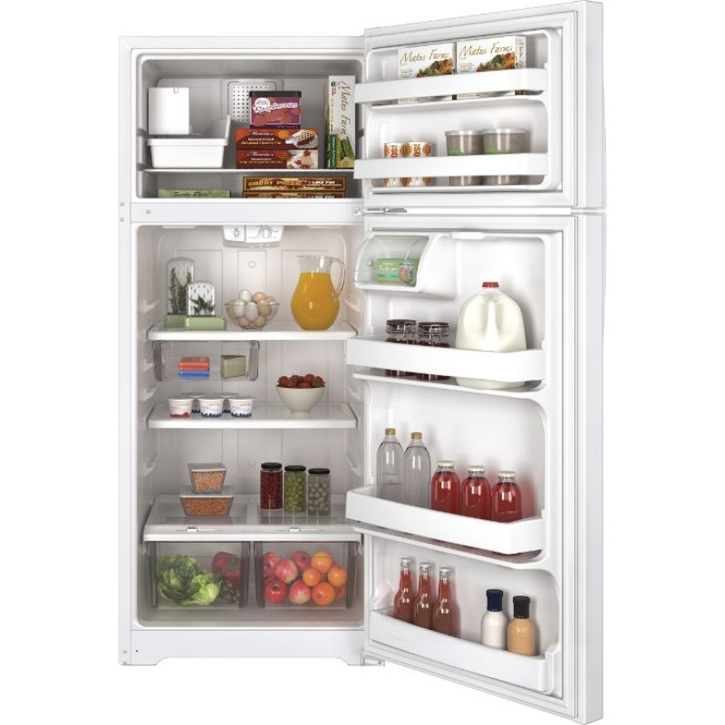 GE ENERGY STAR 17.5 Cu. Ft. Top-Freezer Refrigerator