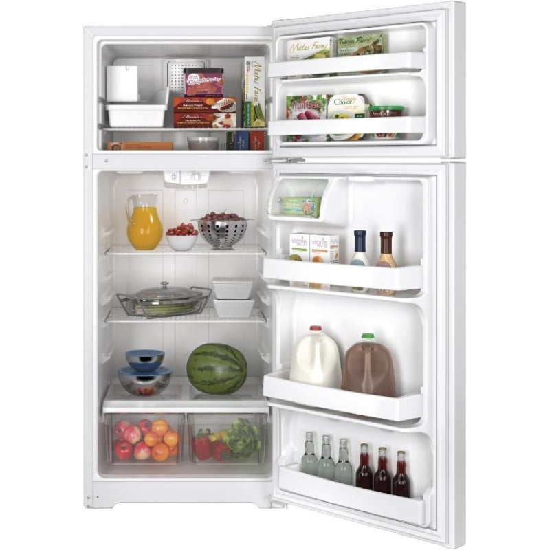GE ENERGY STAR 17.5 Cu. Ft. Top-Freezer Refrigerator