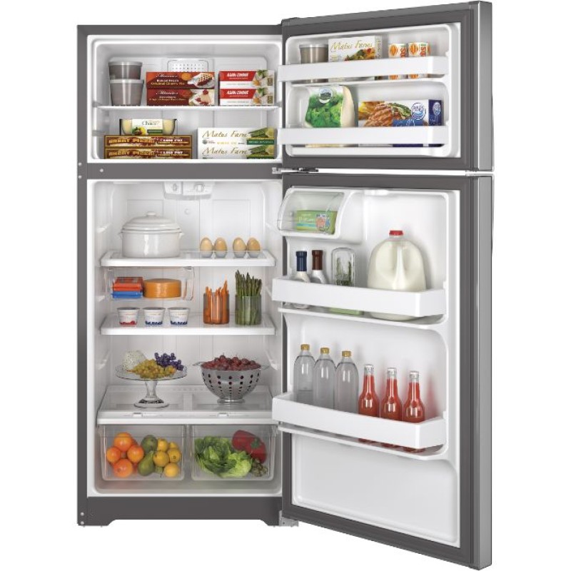 GE 15.5 Cu. Ft. Top-Freezer Refrigerator GE 15.5 Cu. Ft. Top-Freezer Refrigerator