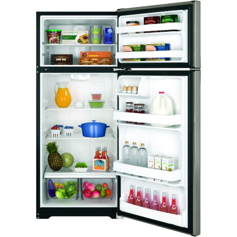 GE ENERGY STAR 17.5 Cu. Ft. Top-Freezer Refrigerator