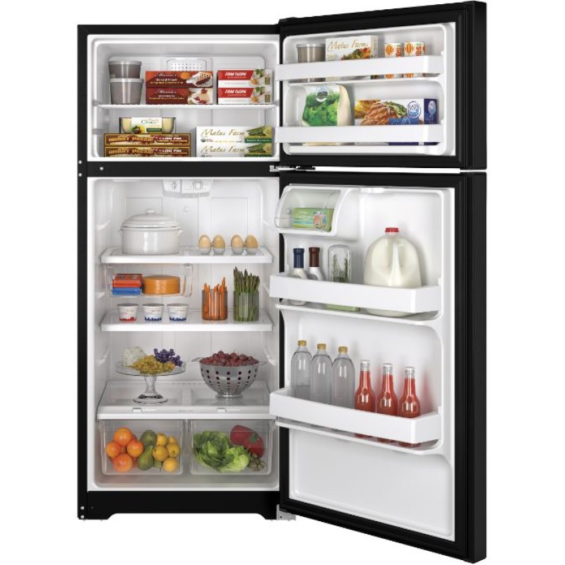 GE ENERGY STAR 15.5 Cu. Ft. Top-Freezer Refrigerator