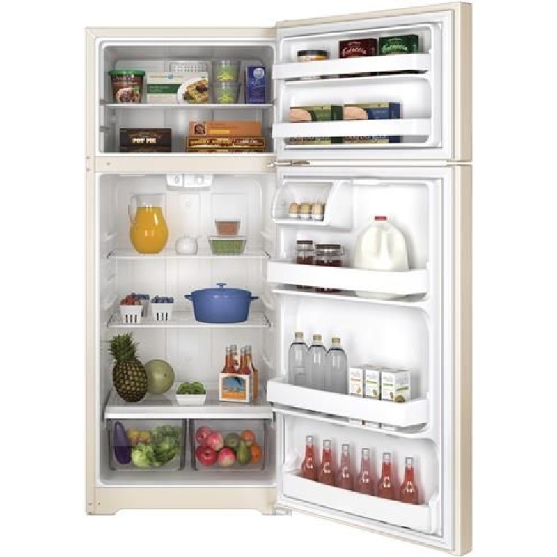 GE ENERGY STAR 17.5 Cu. Ft. Top-Freezer Refrigerator GE ENERGY STAR 17.5 Cu. Ft. Top-Freezer Refrigerator