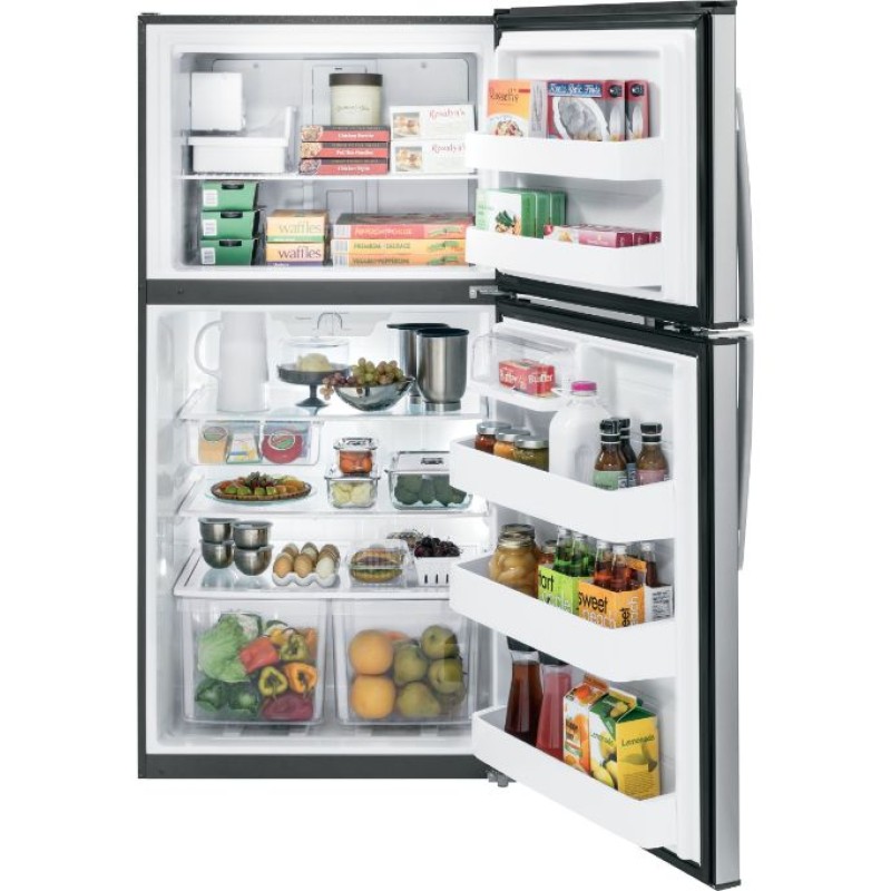 GE ENERGY STAR 21.1 Cu. Ft. Top-Freezer Refrigerator