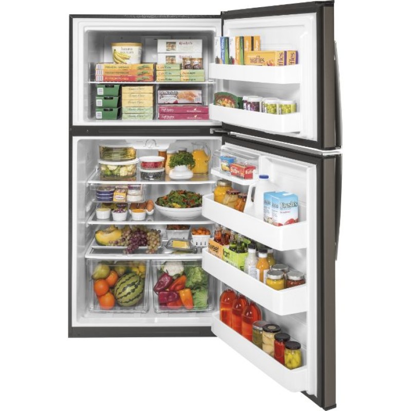 GE ENERGY STAR 21.1 Cu. Ft. Top-Freezer Refrigerator