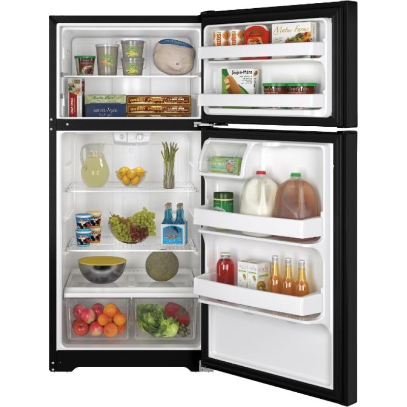 GE ENERGY STAR 14.6 Cu. Ft. Top-Freezer Refrigerator GE ENERGY STAR 14.6 Cu. Ft. Top-Freezer Refrigerator