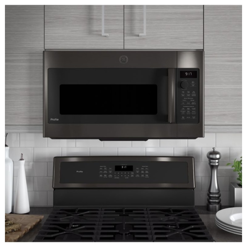 GE Profile Series 1.7 Cu. Ft. Convection Over-the-Range Microwave Oven
