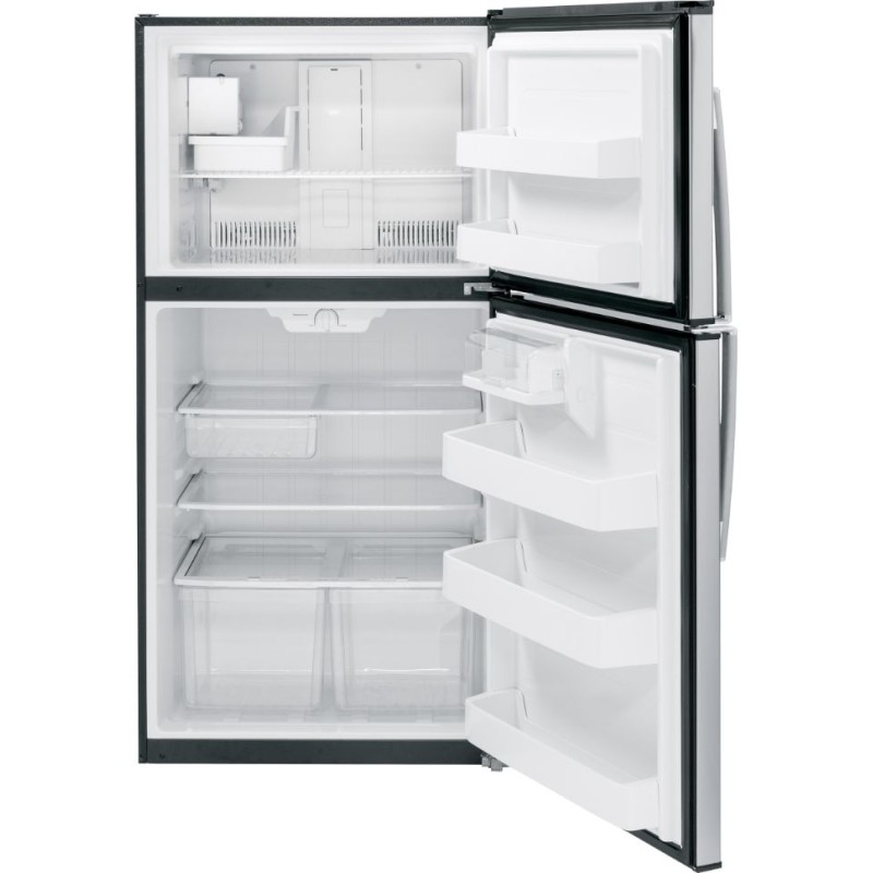 GE ENERGY STAR 21.1 Cu. Ft. Top-Freezer Refrigerator