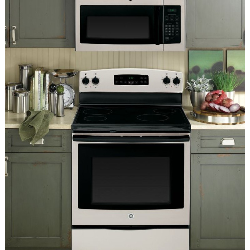 GE 1.6 Cu. Ft. Over-the-Range Microwave Oven with Recirculating Venting