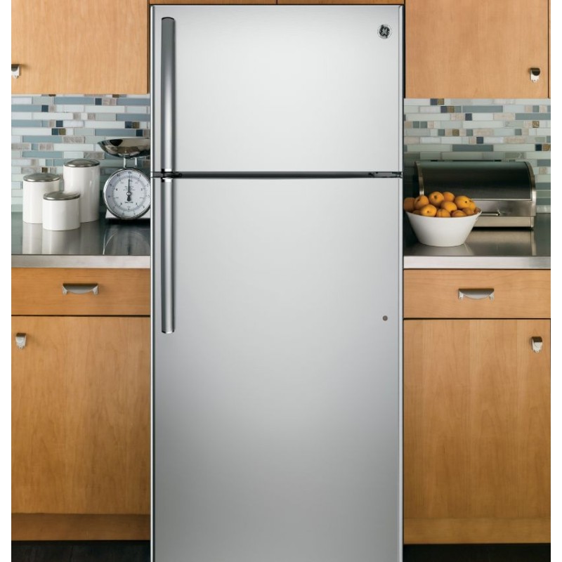 GE 15.5 Cu. Ft. Top-Freezer Refrigerator GE 15.5 Cu. Ft. Top-Freezer Refrigerator