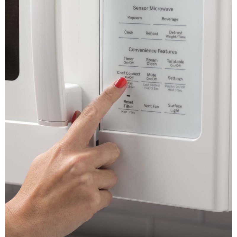 GE Profile Series 1.7 Cu. Ft. Convection Over-the-Range Microwave Oven