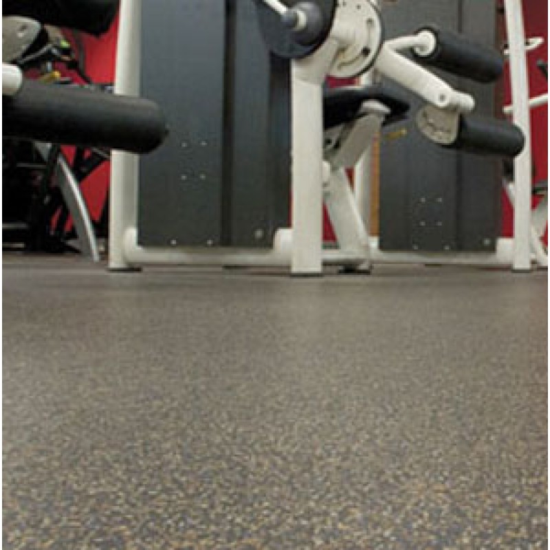 8mm Heavy Duty Rubber Flooring Rolls – Slip Resistant Gym & Commercial Flooring (Made in USA)