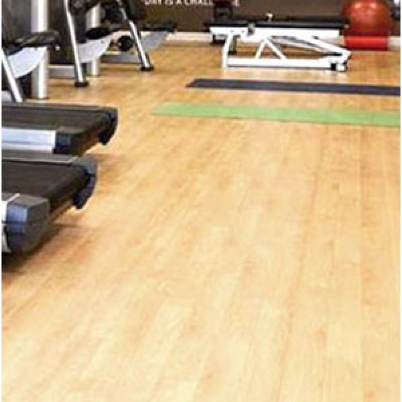 Wood-Look Flooring Rolls – 6 ft Wide Durable Vinyl Flooring for Gyms & Commercial Use