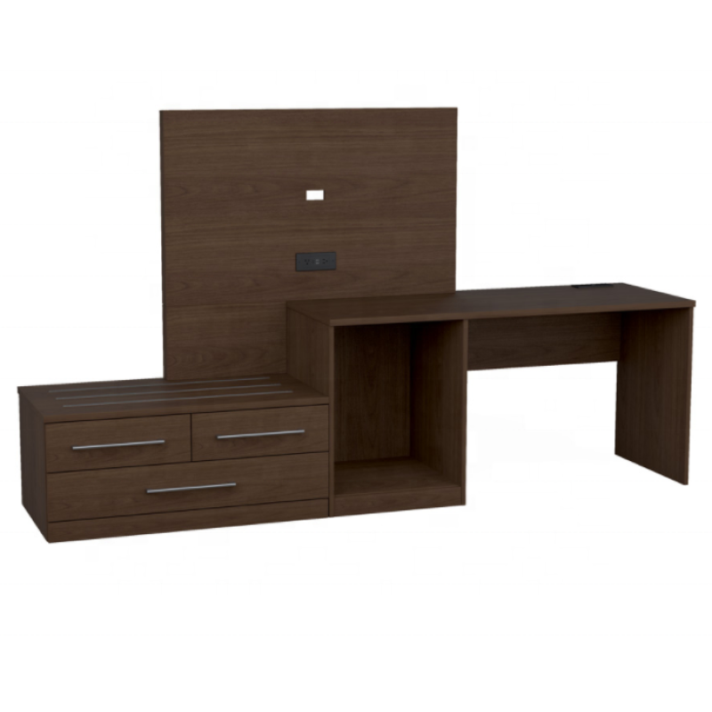 Hotel furniture headboard and writing desk with good quality