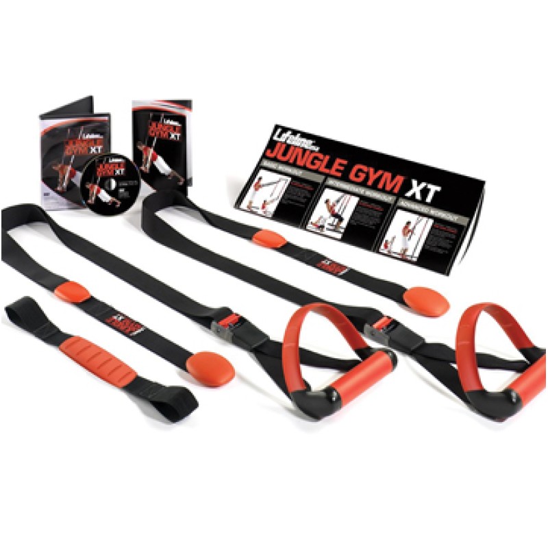 Suspension Training Jungle Gym XT – Versatile Commercial-Grade Bodyweight System with DVD & Poster