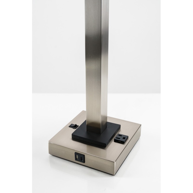 Single Table Lamp with USB Port