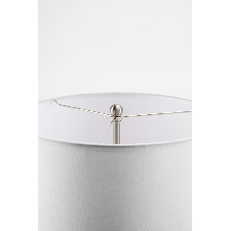 Double Table Lamp with 2 Elec/USBs