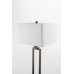 Bronze Floor Lamp with Off-White Fabric Shade – 60.8" Standing Lamp | LOG10041