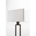 Bronze Floor Lamp with Off-White Fabric Shade – 60.8" Standing Lamp | LOG10041