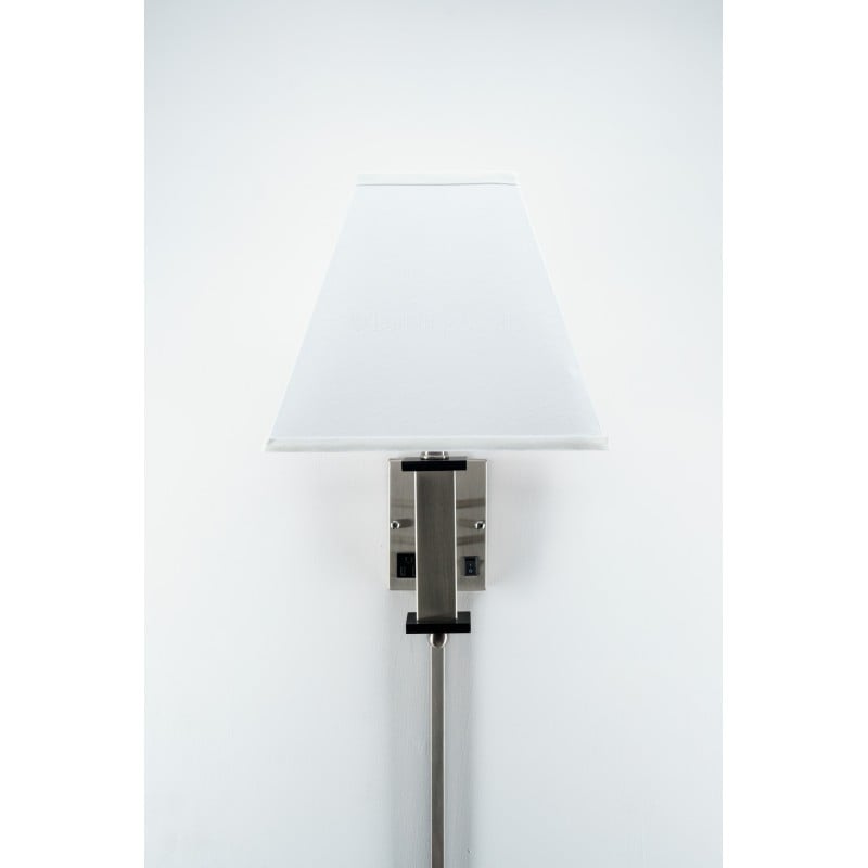Single Wall Lamp with  1 Elec/1 USB