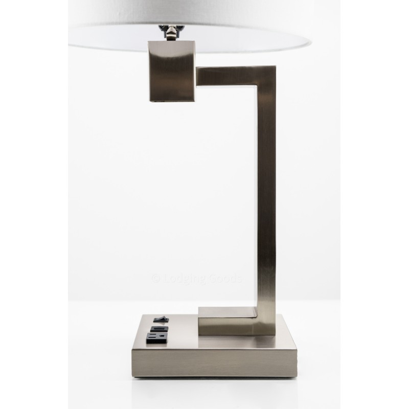 Single Table Lamp with 1 Elec/USB