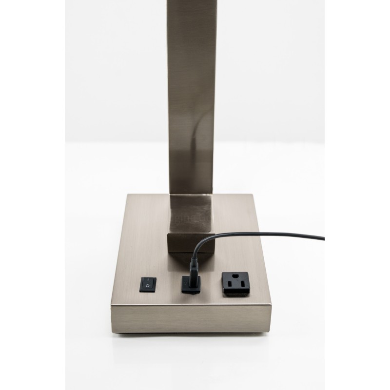 Single Table Lamp with 1 Elec/USB